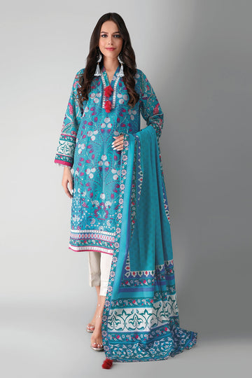 Llk21414 Blue Khaadi Winter 2021